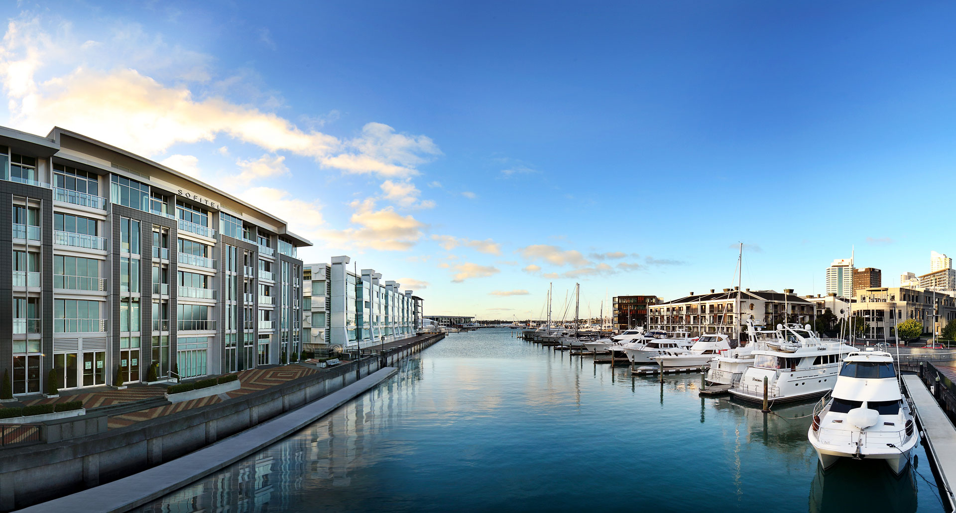 Auckland Harbor, Nouvelle-Zélande