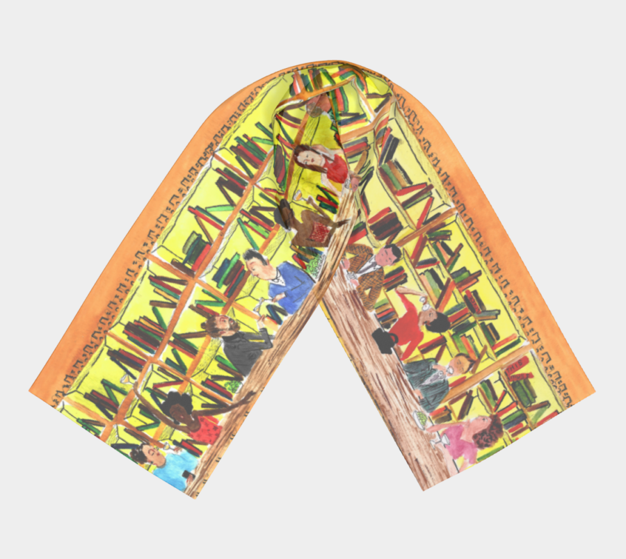 "Olives & Locked Eyes" scarf — The Agenda by Tablet Hotels